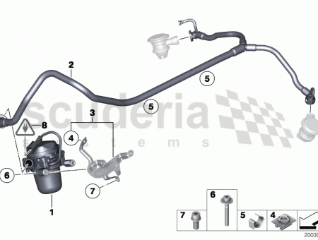 Photo of Bracket plug connection white 61 13…