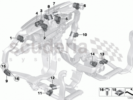 Photo of Actuator assy outside vent left 64 22…