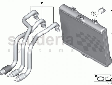 Photo of Triple pipe heater radiator aluminium 64 11…