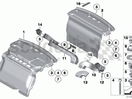 Photo of Adapter air duct left 51 47…