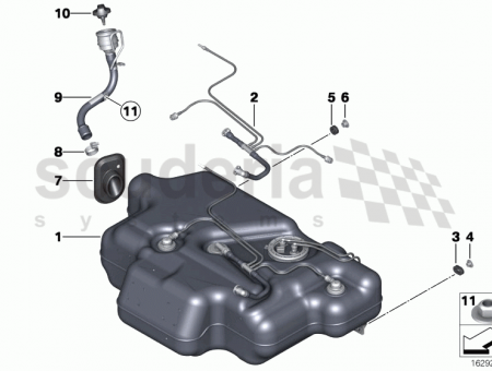 Photo of Fuel filler pipe 16 11…