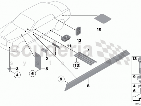 Photo of Bracket instrument panel support 51 71…