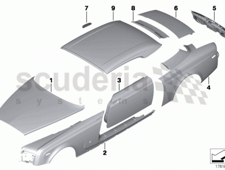 Photo of Trunk lid top 41 00…