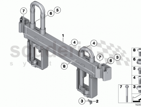 Photo of Bracket casing rollover prot system 54 62…