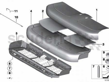 Photo of Seat upholstery 52 20…