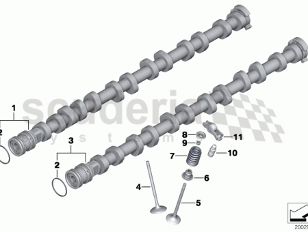 Photo of Outlet camshaft 11 31…