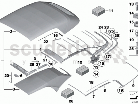 Photo of WINDSHIELD FRAME COVER 54 34…