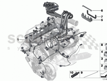 Photo of Engine wiring harness 12 51…