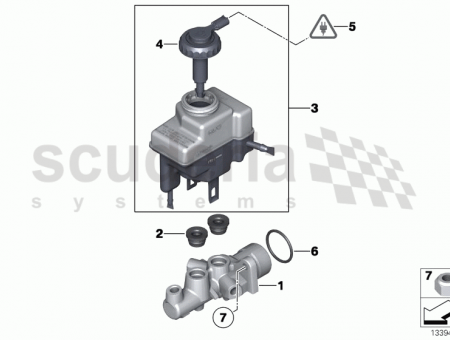 Photo of Brake master cylinder 34 33…