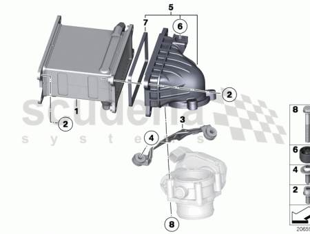 Photo of Bracket charge air cooler 17 51…