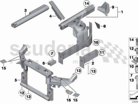 Photo of Support carrier support right 41 11…